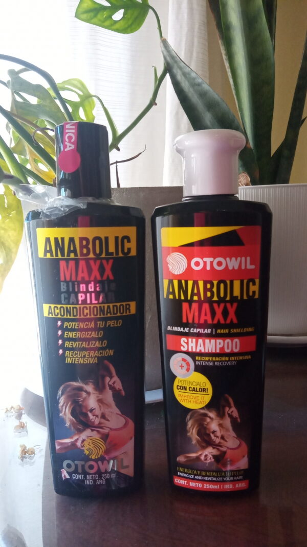 Shampoo y acondicionador anabolic maxx